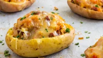 Stuffed baked potato