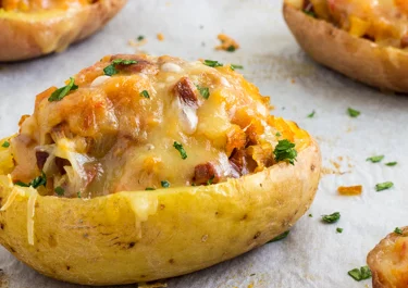 Stuffed baked potato