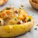 Stuffed baked potato
