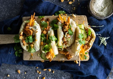 Bao med chilistegt kylling