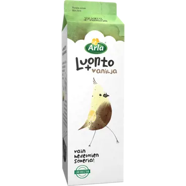 Arla Luonto+ AB vaniljajogurtti 1kg laktoositon