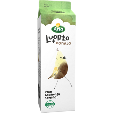 Arla Luonto+ AB vaniljajogurtti 1kg laktoositon