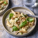 Krämig ostpasta med valnötter