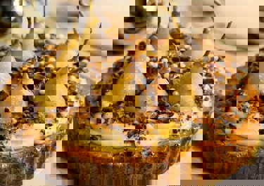 Τάρτα με βάση κουραμπιέ