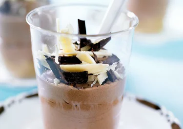 Chokladcheesecake i glas