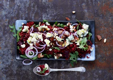 Quinoa med rödbetor