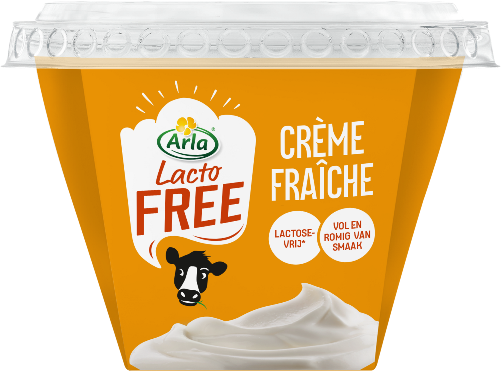 Lactosevrije crème fraîche
