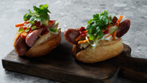 Banh mi korv - Vietnamesisk korv med bröd