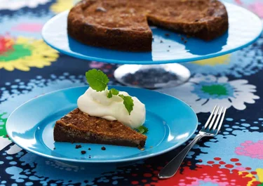 Knäckig kladdkaka