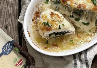 Pechugas al horno rellenas con Arla Havarti Madurado
