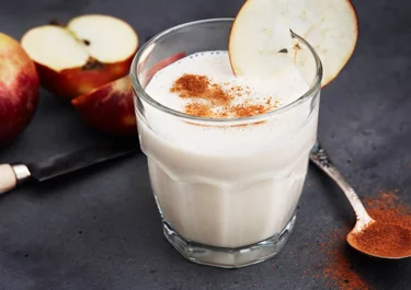 Smoothie med äpple och banan