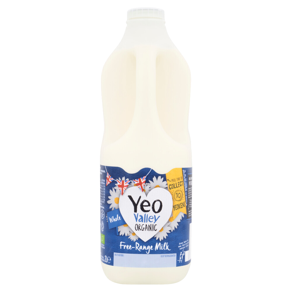 Yeo Valley Organic Whole Milk 2L