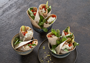 Burritos med tigerrejer