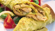 Enchiladat kanatäytteellä