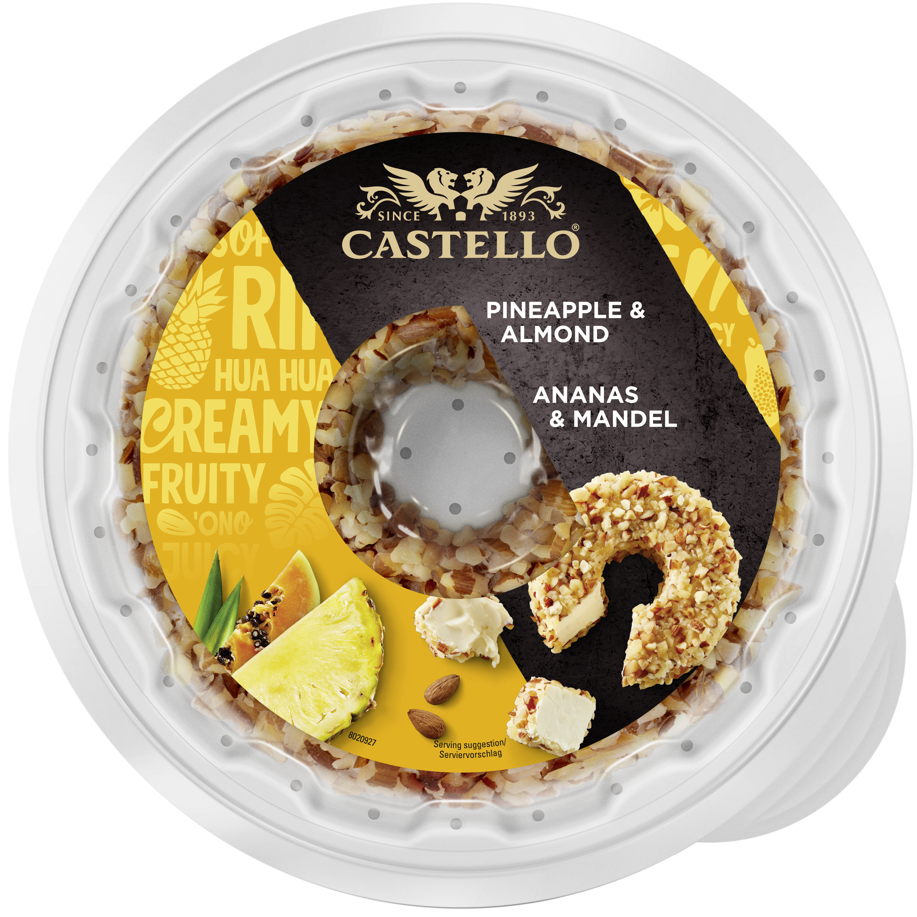 Castello® ANANAS & MANDEL FRISCHKÄSERING