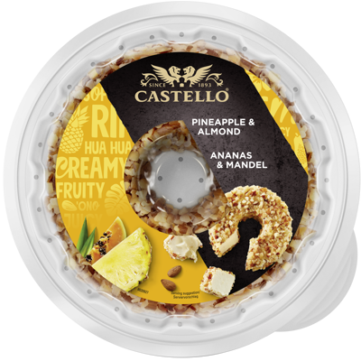 Castello® ANANAS & MANDEL FRISCHKÄSERING