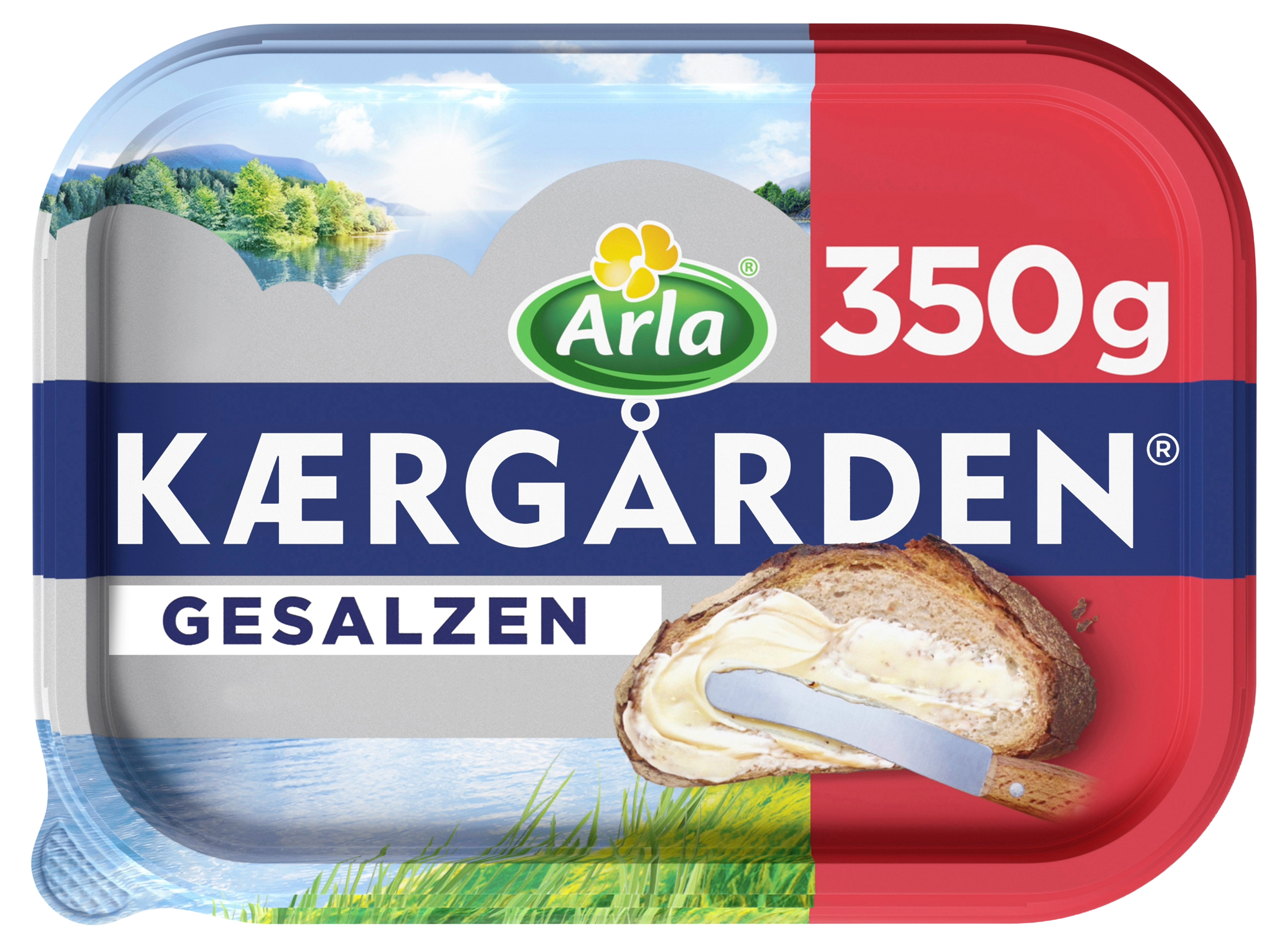 Arla Kaergarden Gesalzen, aus Butter und Rapsöl, 350g