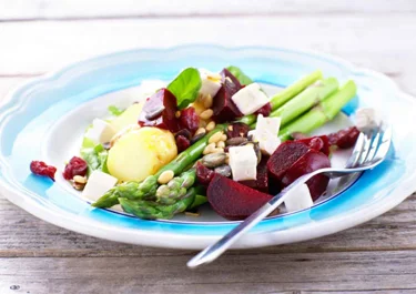 Ljummen sommarsallad