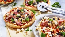 Pizza Italiano med vitost