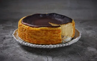Le cheesecake basque