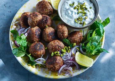 Lammfärsbullar