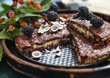 Kladdkaka med kokosgömma
