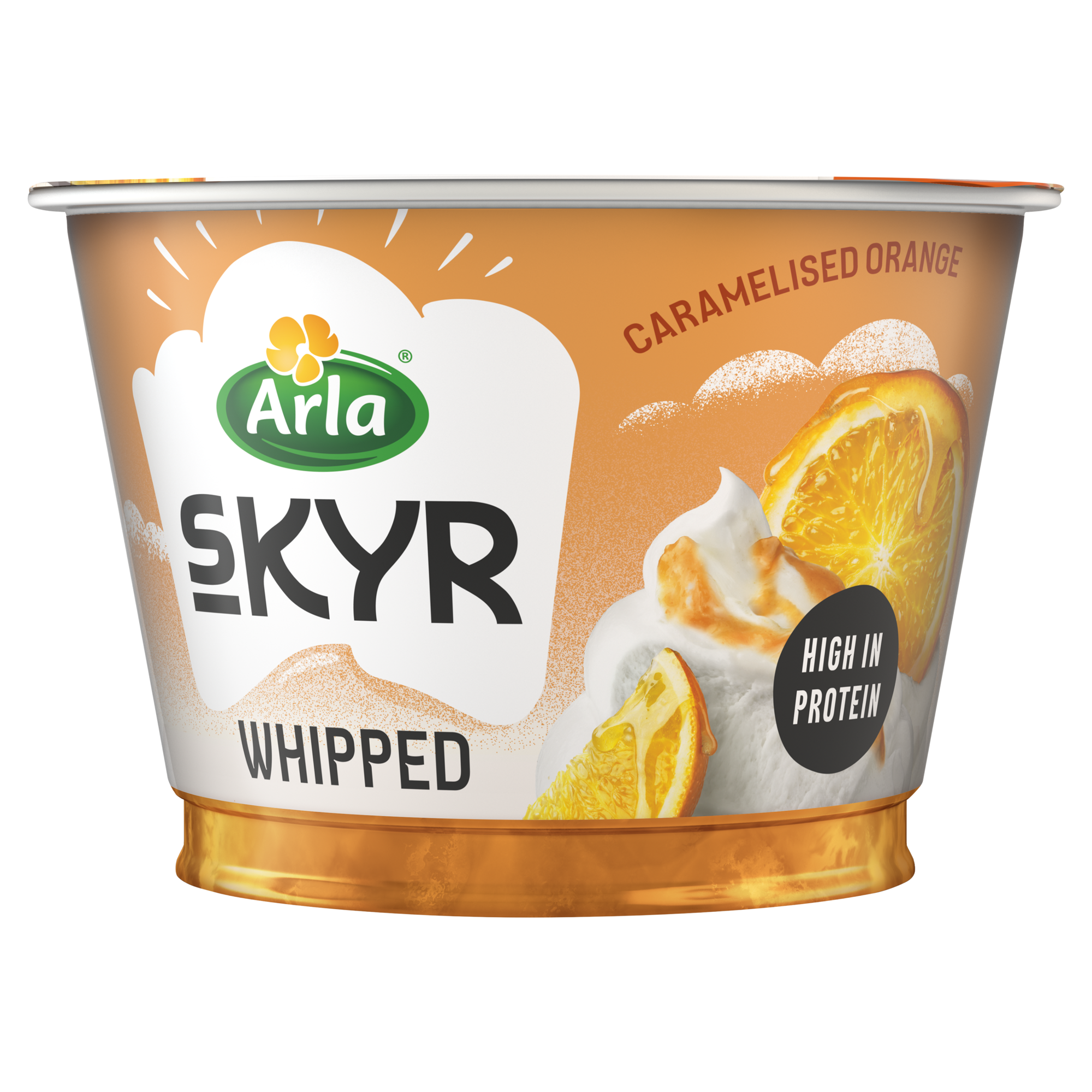 Arla Skyr Whipped Yogurt Caramelised Orange 128g