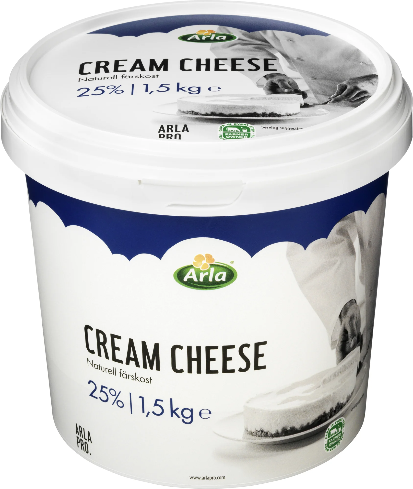 Cream Cheese 25% 1,5kg