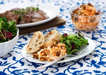 Ajvar- och valnötsröra