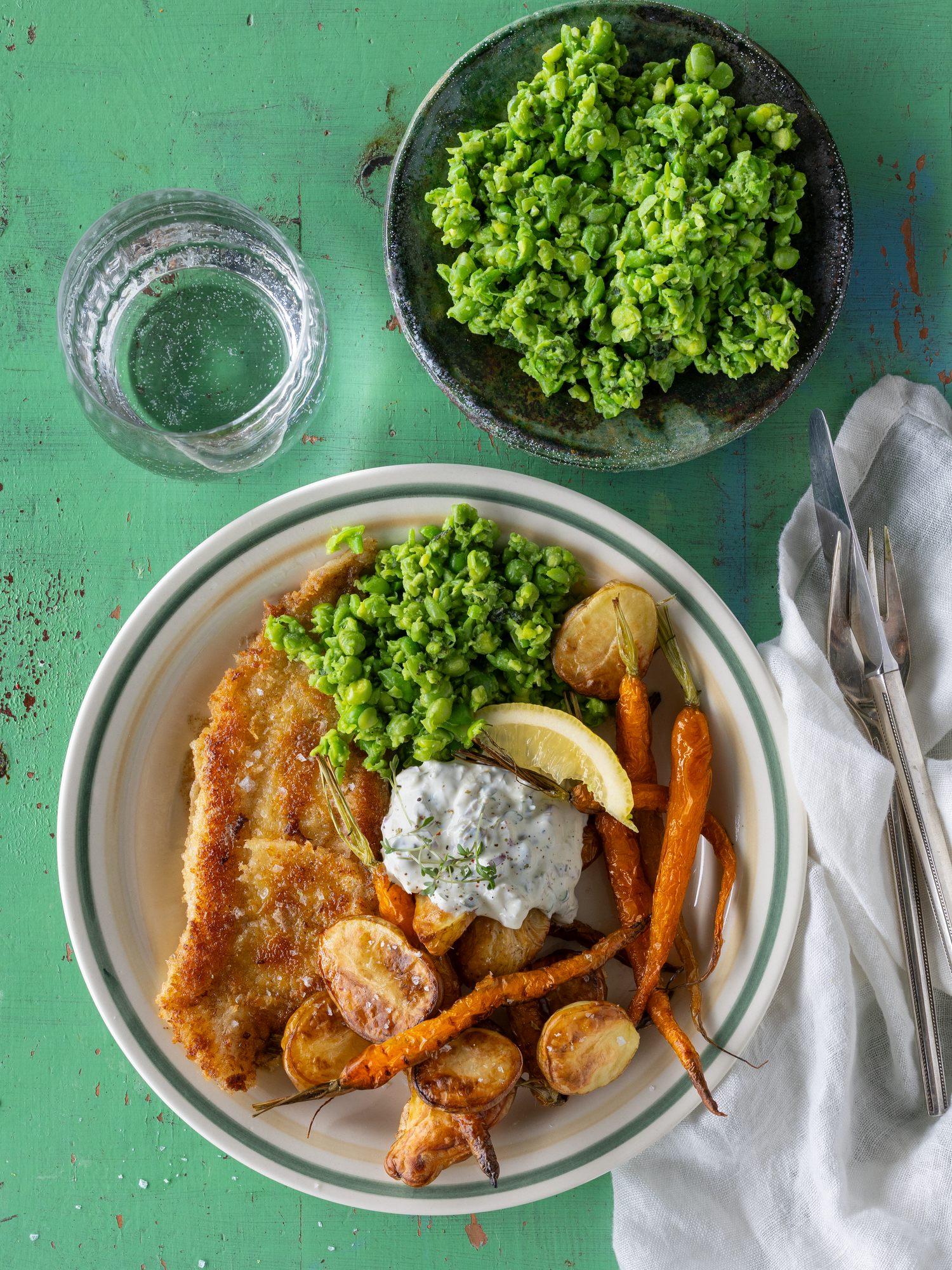 Fish and Peas