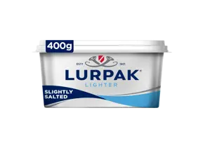 Lurpak Lighter Spreadable Slightly Salted 400g