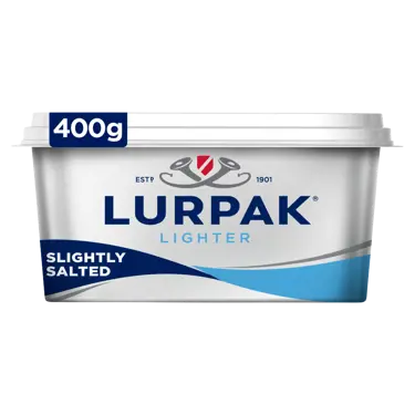 Lurpak Lighter Spreadable Slightly Salted 400g