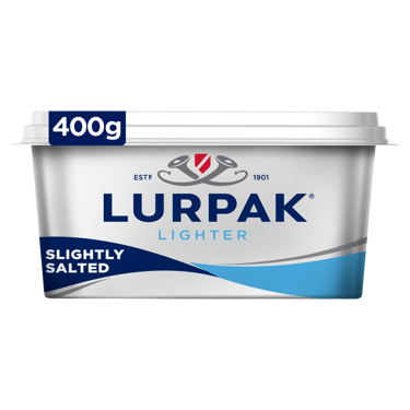 Lurpak Lighter Spreadable Slightly Salted 400g