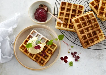 Belgian waffles