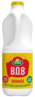 Arla B.O.B. Skimmed Milk 2L