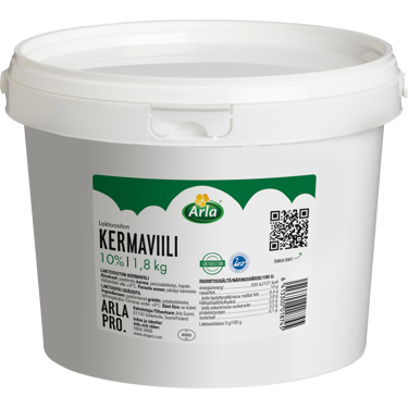 Arla Pro kermaviili 10% laktoositon 1,8kg