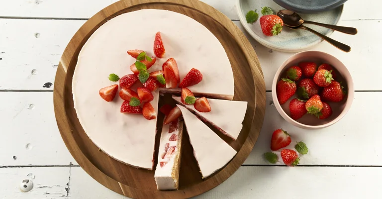 Strawberry cheesecake