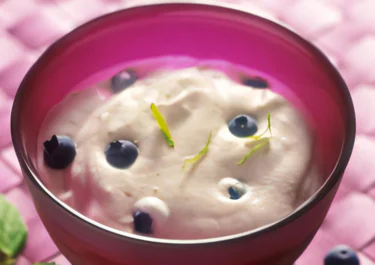 Fryst blåbärsfluff