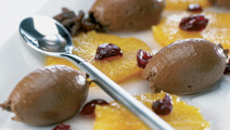 Appelsiinisuklaamousse