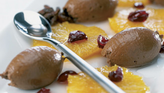 Appelsiinisuklaamousse