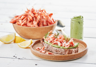Fjordrejer med dildmayo