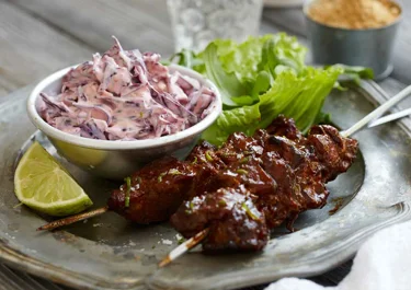 Karréspett med chilicoleslaw