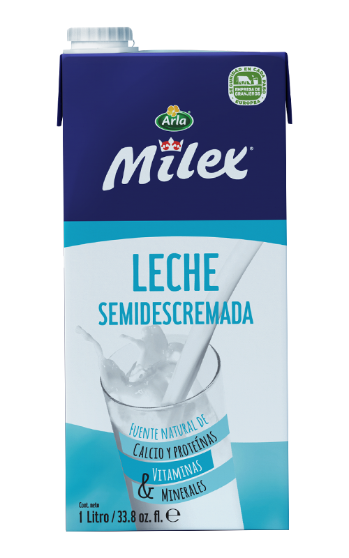 Leche Semidescremada 1L
