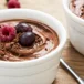 Milk Chocolate with Brownie Crumbs and Raspberries