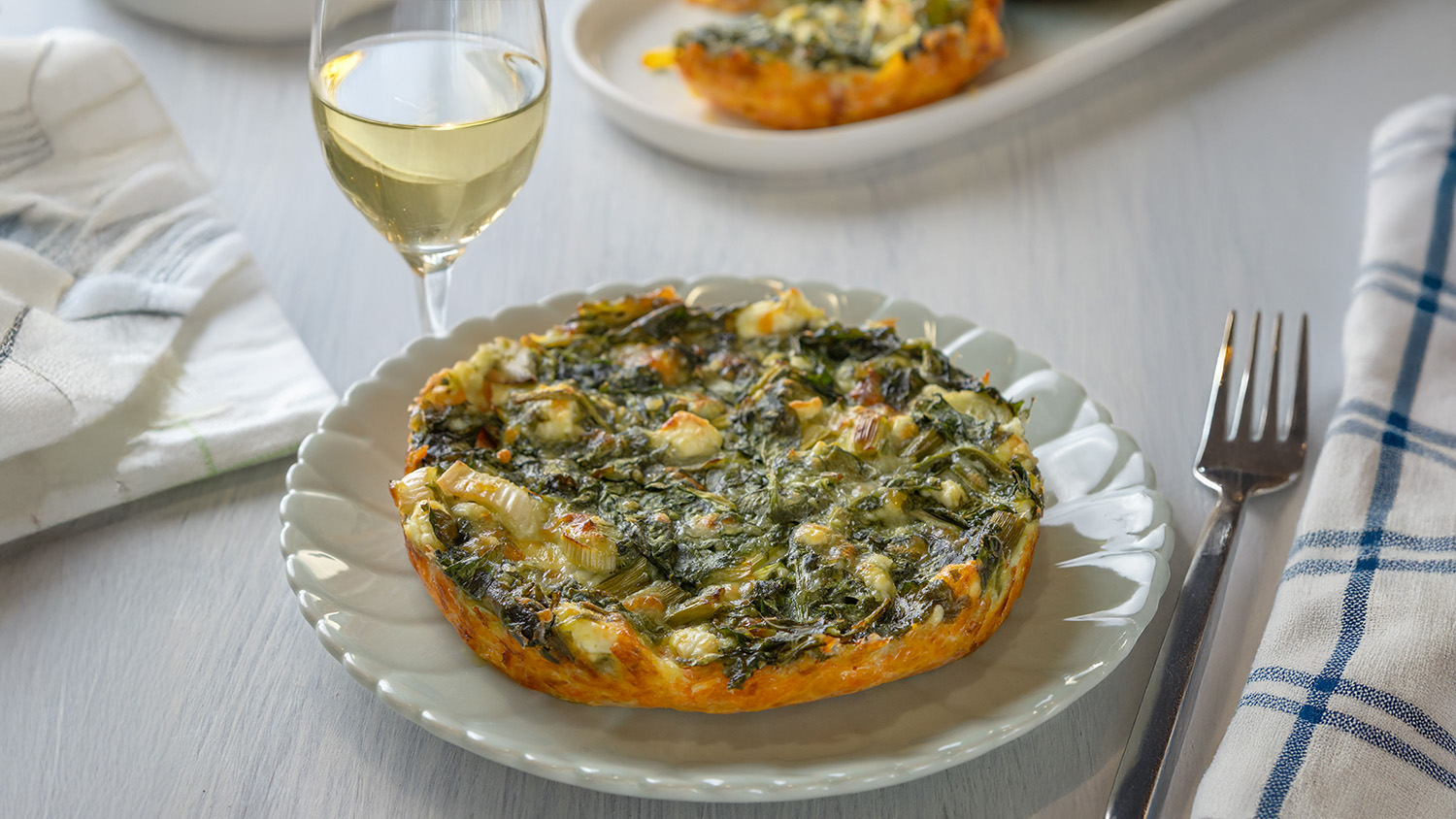 Ταρτάκια καρότου με σπανάκι και μοτσαρέλα