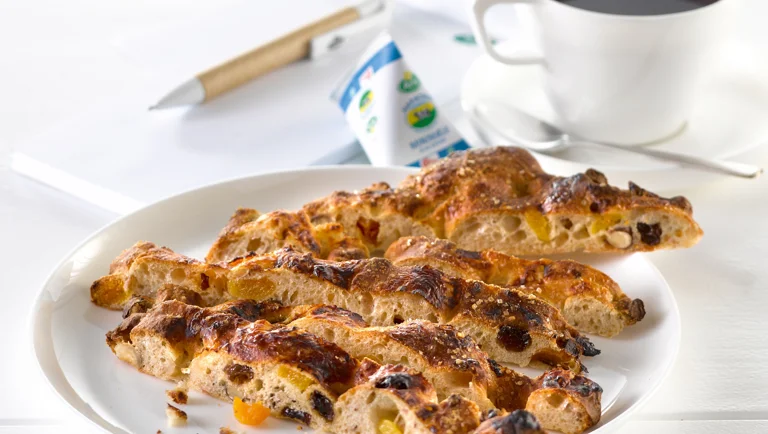Frugt focaccia