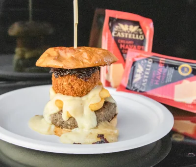 Triple Havarti Truffle Burger