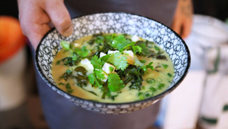 Helppo vihreä curry