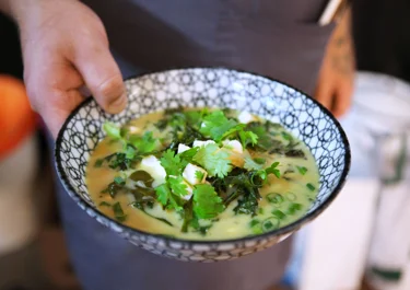 Easy green curry