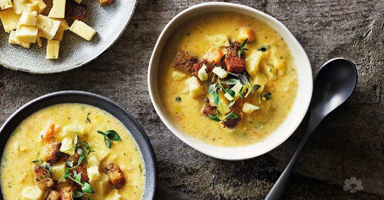 Root vegetable soup